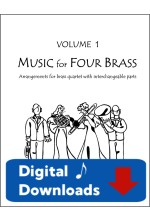 Music for Four Brass - Volume 1 - Create Your Own Set of Parts - Digital Download